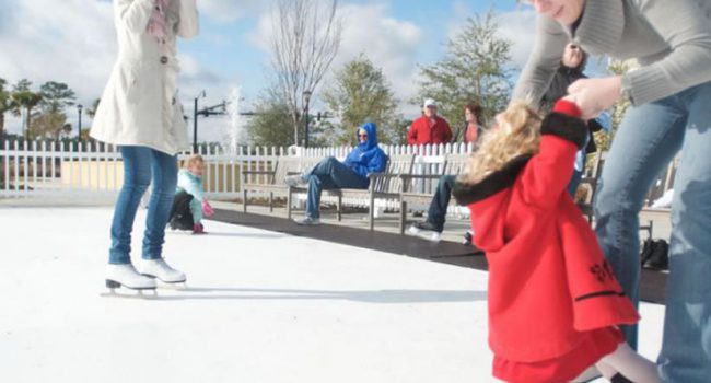 Patinoire synthétique et artificielle