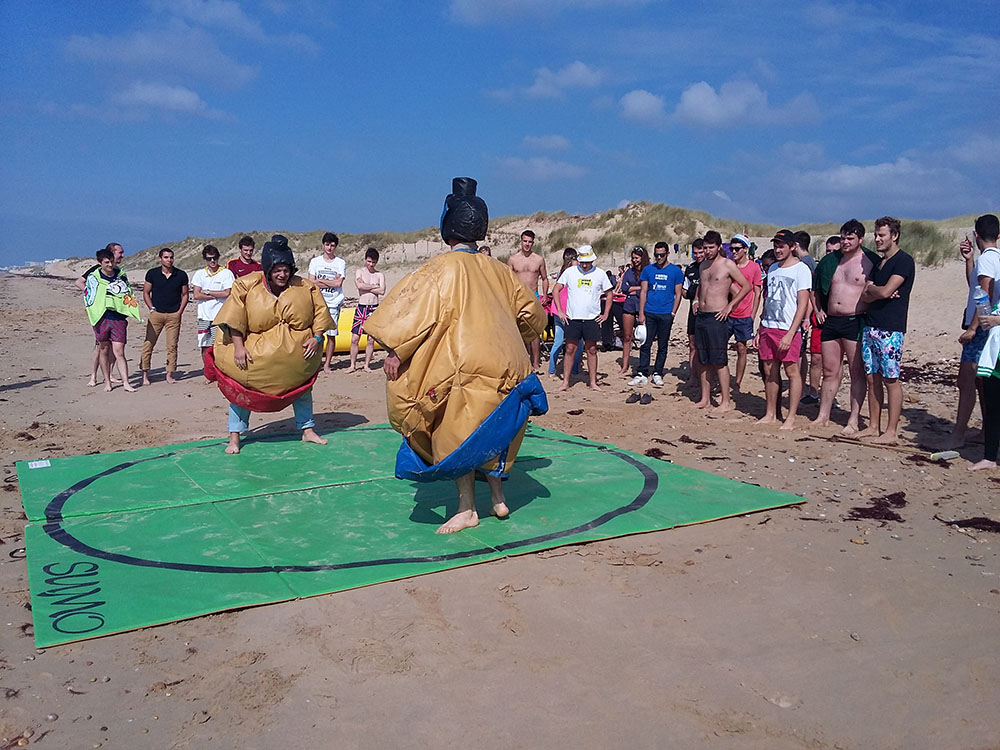 Sumos (joueurs adultes) - 2 équipes en jeu - Artemus Evenement