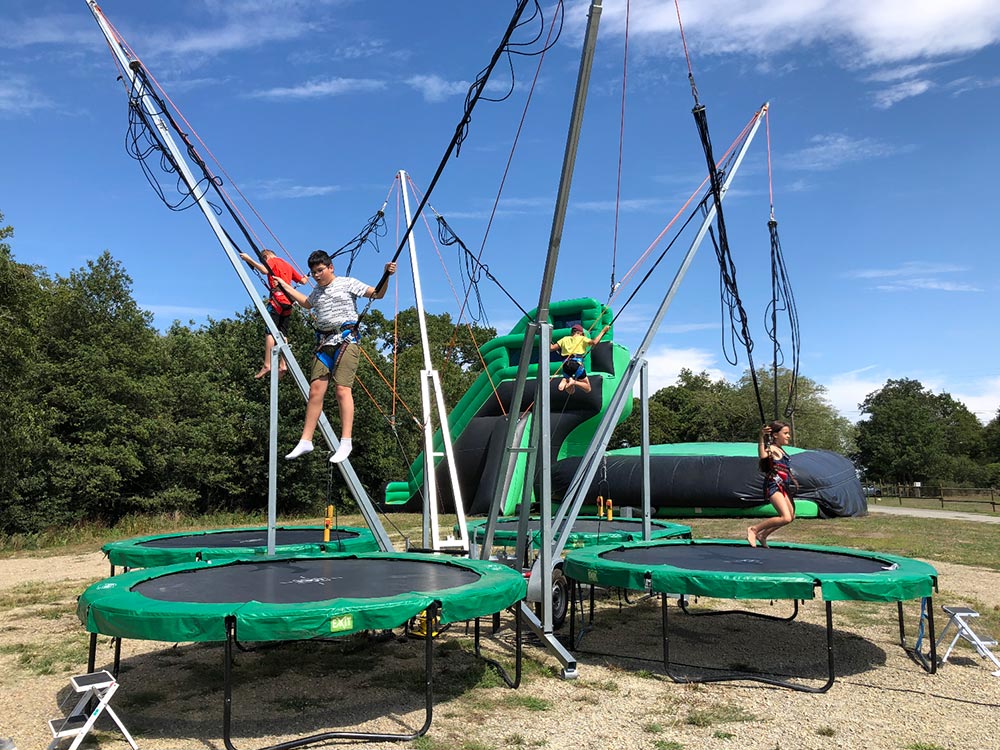 Trampoline élastique pour enfants : Devis sur Techni-Contact - Bungee pour  enfants