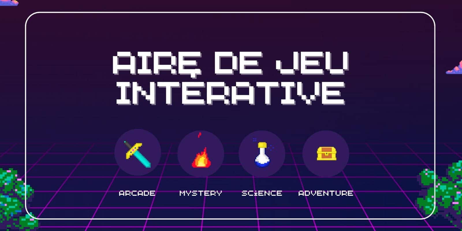 L'été est interactif et immersif : découvrez l'aire de jeux