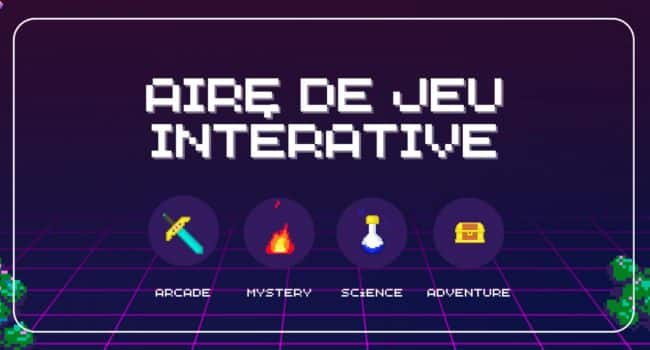 Aire de jeux interactive