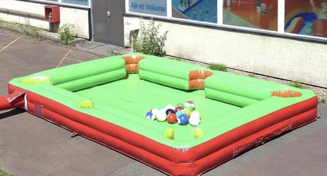 Billard Foot Gonflable